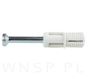 10 x Złącze meblowe mimośrodowe rozporowe 34 mm - 4