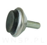 Stopka do mebla, M6 x 26 mm, regulator poziomu - 3