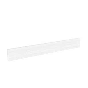 Listwa ścienna, na haczyki lub wieszaki 625 x 80 x 18 mm, biała