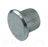 M6 X 8 mm, nakrętka Ericsona, bez nacięcia, ocynk biały - 3