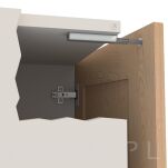 Odbojnik push to open z magnetyczną końcówką - metalowy - 9