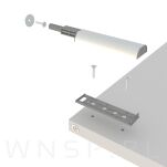 Odbojnik push to open z magnetyczną końcówką - metalowy - 6