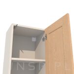 Odbojnik push to open z magnetyczną końcówką - metalowy - 10