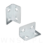 Kątownik montażowy 10 sztuk, 22 x 22 x 45 mm, 4 otworowy - 3