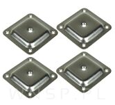 Płytka mocująca 66 X 66 mm, z gwintem M8, 4 otworowa - 2