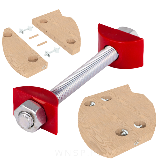 Złącze podwójne Moon line ver. M10, pod otwór Ø 35 mm