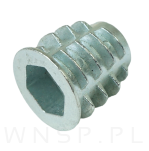 M8 X 15 mm-  Nakrętka mufa do drewna typ DC - 6