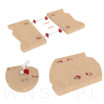 Podkładka Maxi Moon Line 10 sztuk pod otwór fi 35 mm, tworzywo techniczne - 4