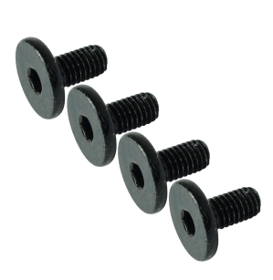 M6 X 12 mm metryczny na imbus 4 mm, czarny
