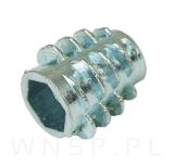 Nakrętka M6 X 13 mm - mufa do drewna typ NC - 6