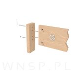 Złącze do łóżka z nakrętką wałeczkową i wkrętem M8X100 mm - 7