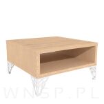 Noga meblowa Kwiat 13 cm, biały - 7