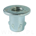 M10 X 15 mm - wbijana wpustka, mufa do drewna - 6