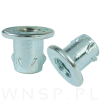 M10 X 15 mm - wbijana wpustka, mufa do drewna - 4