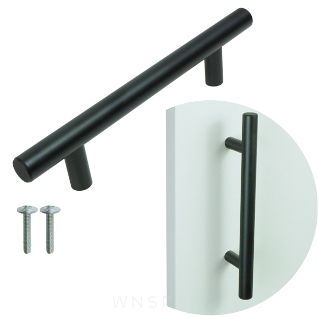 Uchwyt meblowy Rund 96 mm czarny