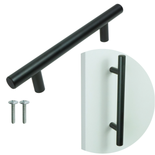 Uchwyt meblowy Rund 96 mm czarny