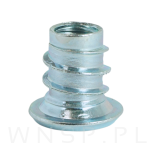 Mufa z gwintem lewostronnym, M6 x 12 mm - 8