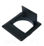 Przepust do kabli Ø 80 mm, tworzywowy - czarny - 3