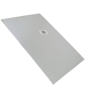 Mocny podkład pod tort 30 x 40 cm prostokątny MDF, dekoracja na urodziny sztywny srebrny