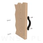 M4 x 8,5 MM, Nakrętka ericsona, bez nacięcia, ocynk czarny - 7
