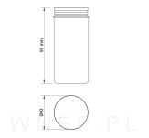 Zestaw 24 okrągłych słoiczków 120 ml na przyprawy do kuchni + naklejki - 2