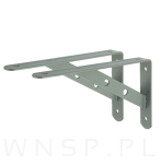 Wspornik, konsola do półki ściennej, wiszącej 200 x 120 x 25 mm - 3
