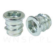 M8 X 13 mm - Mufa wkręcana do drewna - 2