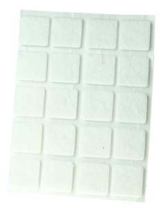 Podkładki filcowe  20 X 20 biały (20 szt.)