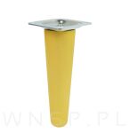 Noga bukowa prosta UNIQ 10 CM z blachą montażową - 6