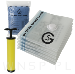 WORKI PRÓŻNIOWE WISZĄCE 140 x 70 CM ZESTAW 5 SZTUK + POMPKA GRATIS, NA UBRANIA, KURTKI, BLUZY, GARNITURY, DO SZAFY, GARAŻU, PIWNICY, NA STRYCH MOCNE GRUBE - 8