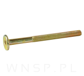 M6 X 75 mm metryczny z łbem walcowym SW 4 - 3