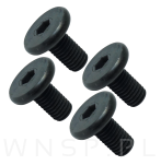 M8 X 15 mm wkręt metryczny z łbem walcowym, ocynk czarny - 3