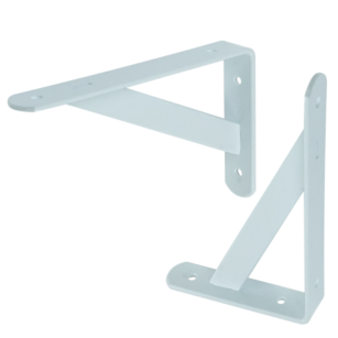Wspornik do półki ściennej ze wzmocnieniem, 250 x 150 x 25 mm