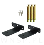 Nowoczesny wspornik do półki meblowej loft T 100 mm - 6