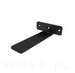 Nowoczesny wspornik do półki meblowej loft T 100 mm - 2