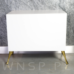 Noga skośna Klepsydra 17,5 cm, mosiądz - 5