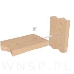 10 x Złącze meblowe 24 MM mimośrodowe zaczep M6 - 13