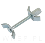 Złącze śrubowe meblowe 65 mm, połączenie blatu, łącznik do blatów roboczych - 6