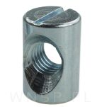 Nakrętka wałeczkowa M6 x 10 x 10 mm, symetryczna - 2