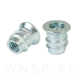 M6 X 12 mm- Mufa wkręcana do drewna - 2