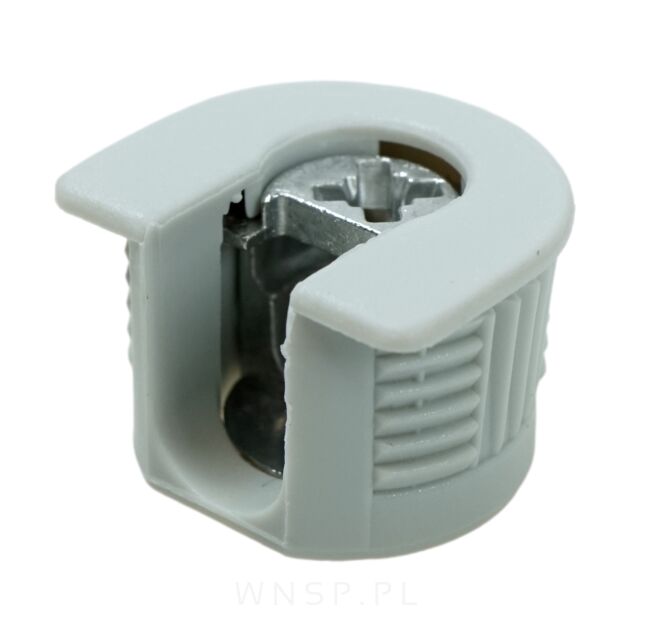 Złącze niewidoczne półki z mimośrodem do płyty 15 - 16 mm