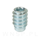 Mufa M6 X 18 mm, wkręcana na imbus - 2