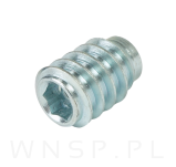 Mufa M6 X 18 mm, wkręcana na imbus - 4