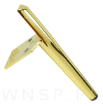 Noga stalowa PIN 15 CM, z blachą montażową, złota - 3