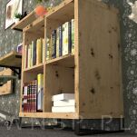 Nowoczesna noga meblowa Loft czarna, pasująca do modelu Kallax oraz Besta - 5