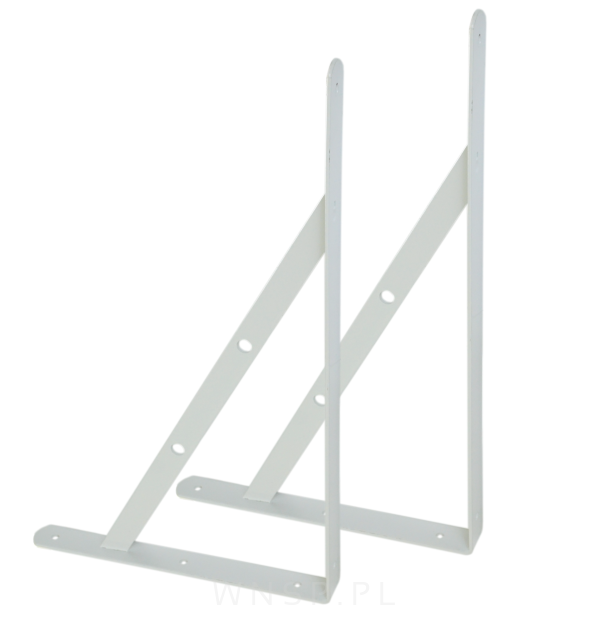 Wspornik 2 sztuki, konsola do półki ściennej, wiszącej 500 x 330 x 25 mm