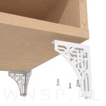 Noga meblowa Paski 13 cm, biały - 5