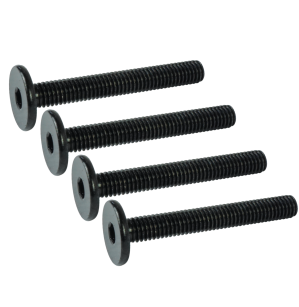 M6 X 45 mm metryczny na imbus 4 mm, czarny