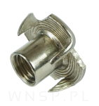 Nakrętka pazurkowa wbijana M10 X 13 mm kłowa 50 sztuk, wbijana do drewna - 5