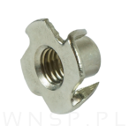 Nakrętka pazurkowa wbijana M10 X 13 mm kłowa 50 sztuk, wbijana do drewna - 3